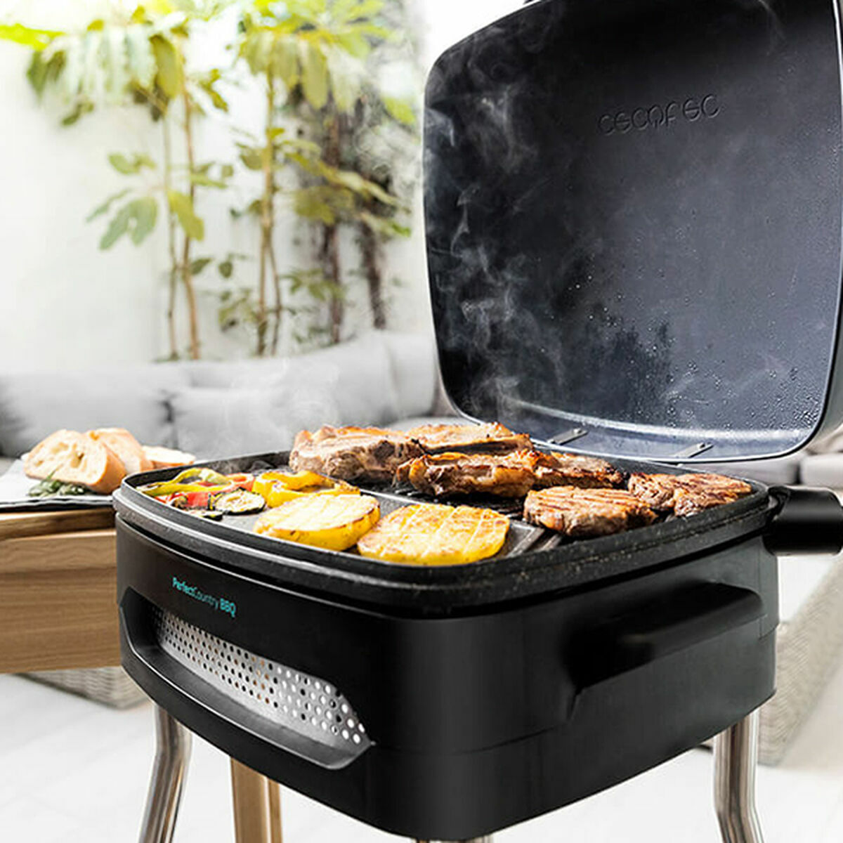Electric Barbecue Cecotec PerfectCountry BBQ 2000W 2000 W