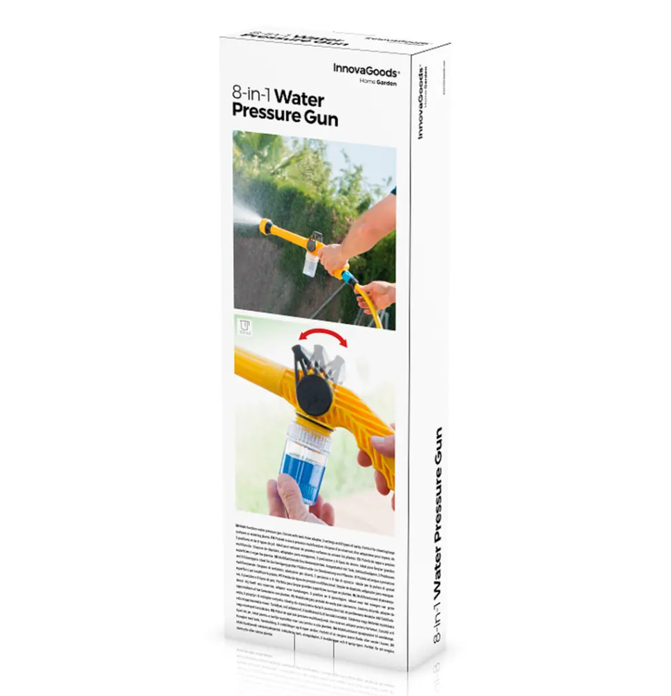 8-In-1 High Pressure Water Gun with Tank Forzater InnovaGoods