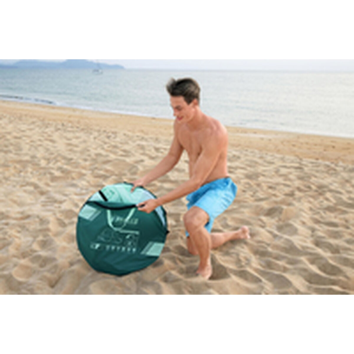 Beach Windscreen Bestway Multicolour 200 x 120 x 90 cm Polyester