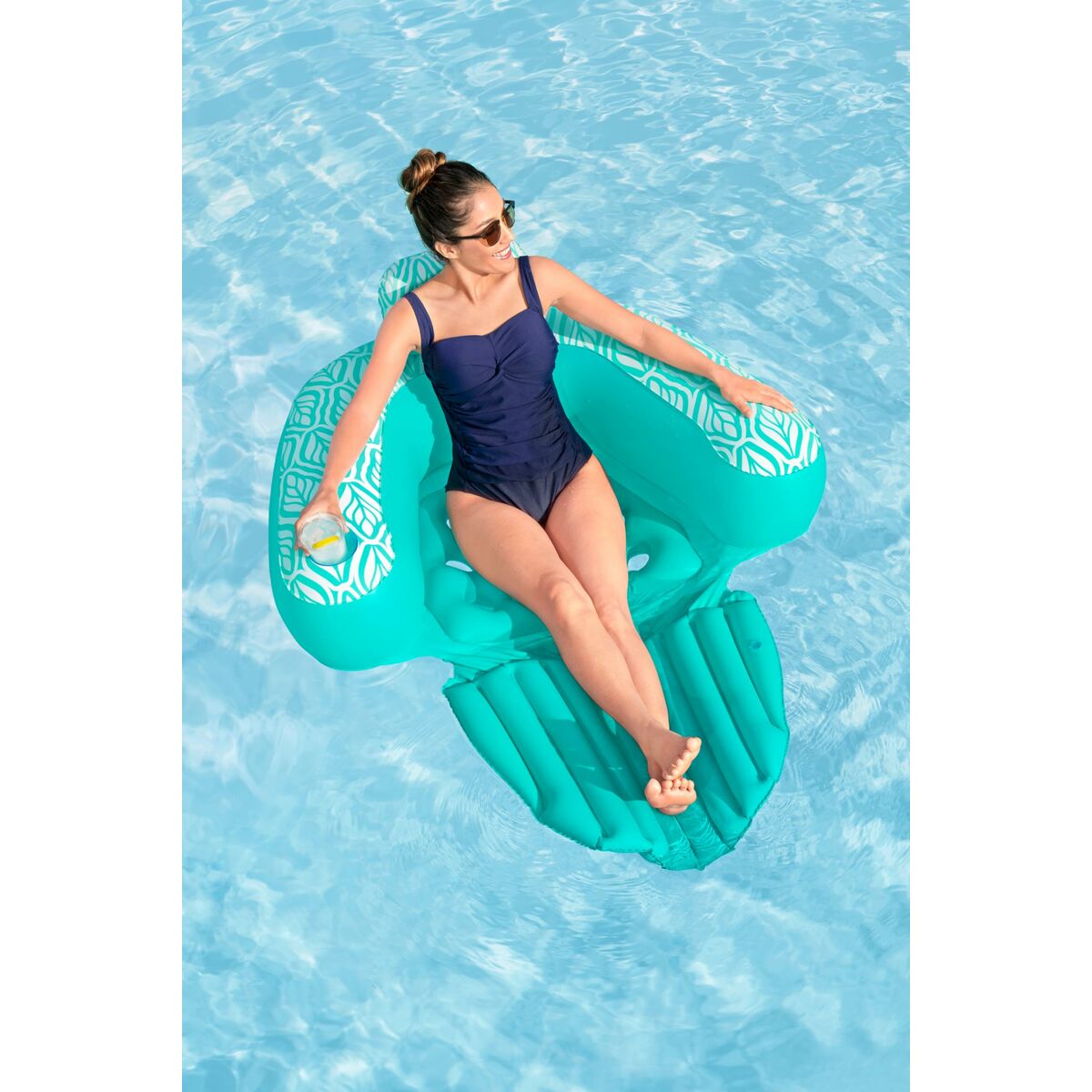 Inflatable Pool Chair Bestway Comfort Plush 145 x 120 cm
